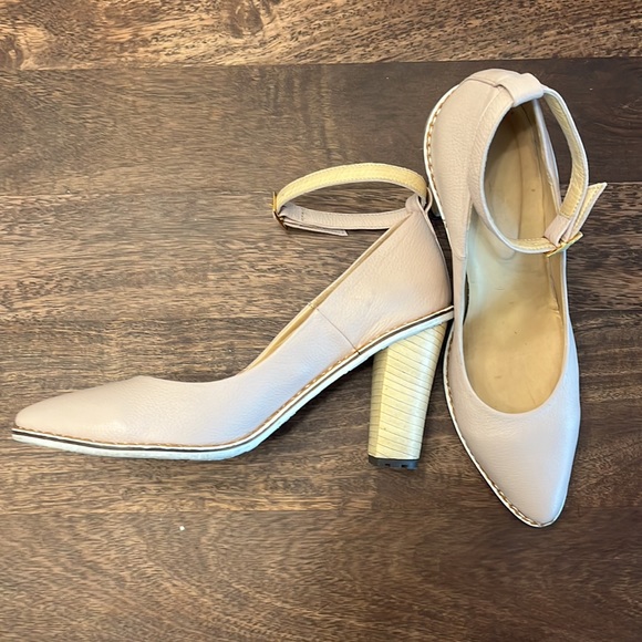 Real leather Light pink shoes - Picture 2 of 6